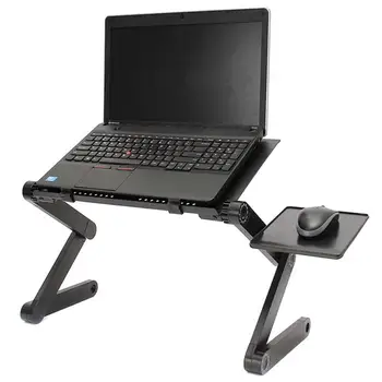 

For Home Office Laptop Stand Table Lap Desk Tray Portable Adjustable for Bed Computer Holder Drop Shipping