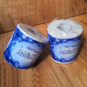 

Toilet Roll Paper Tissue Roll Paper Home Bath Toilet Roll Paper Mixing Primary Wood Pulp Toilet Paper 4Rolls