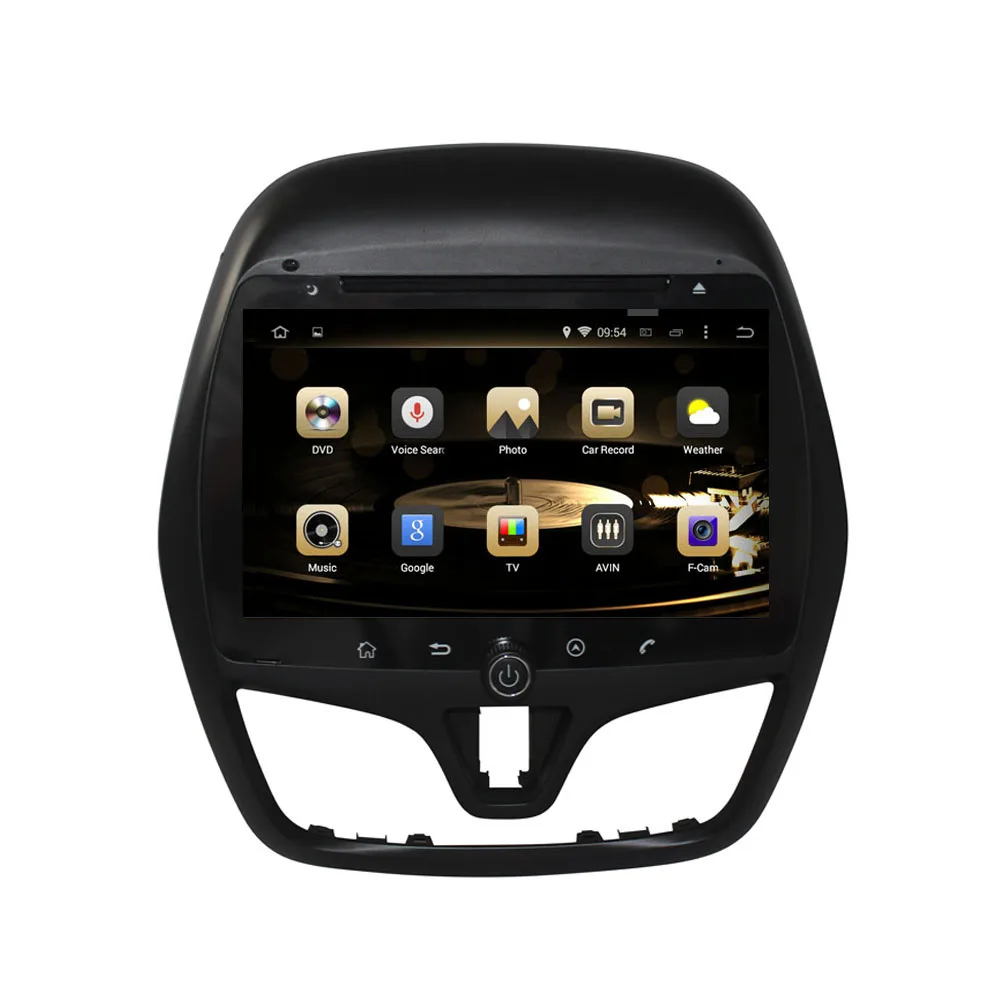 Best Android 9.0 Octa Core PX6 Fit Chevrolet Spark 2017 2018 2019 - Car DVD Player Navigation GPS Radio 1