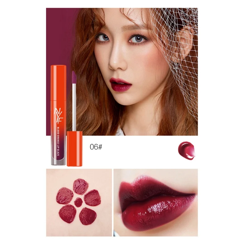 Maquiagem Lip Tint Long Lasting Easy To Color Lip Gloss Moisturizing Temperature Change Color Lip Gloss Makeup Tools