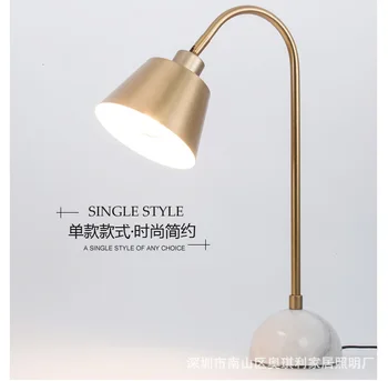 

Nordic modern minimalist table lamps for living room white glass ball table light iron tripod milky round ball desk lamp Reading