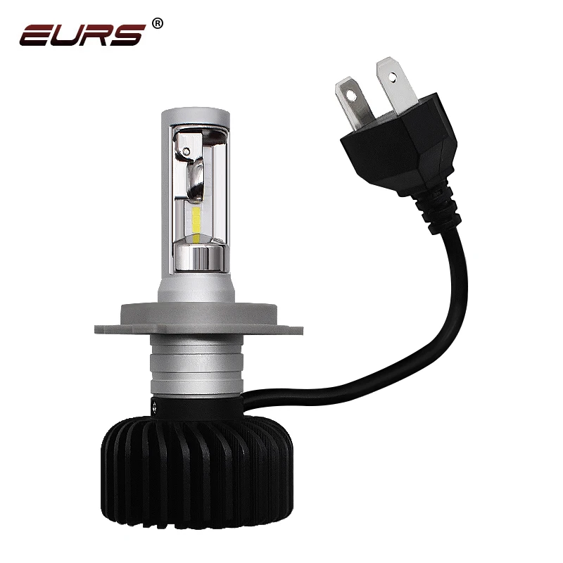 EURS H4 светодиодный H7 H11 H8 HB4 H1 H3 HB3 H13 9004 9007 Авто C318 автомобильные лампы для передних фар 40 Вт 8000LM стайлинга автомобилей 6500K светодиодный помощи при парковке лампа