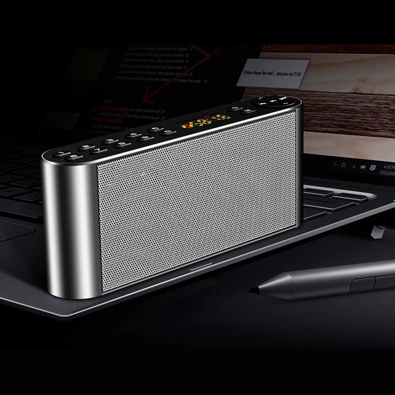 HIFI Bluetooth динамик Портативный беспроводной супер бас двойной динамик s Саундбар с микрофоном TF FM радио USB звуковая коробка
