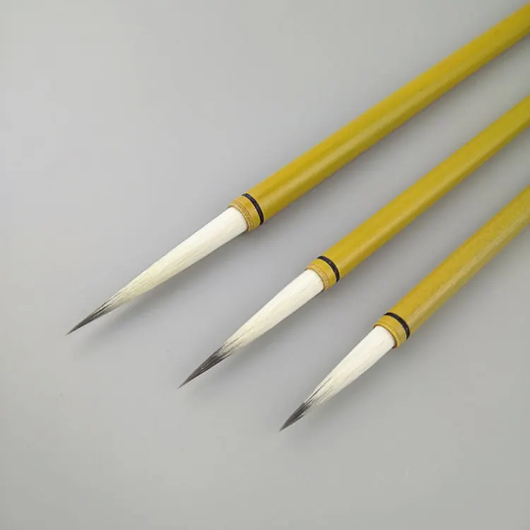 Paint Calligraphy Brush 3pcs/lot Slim Chinese