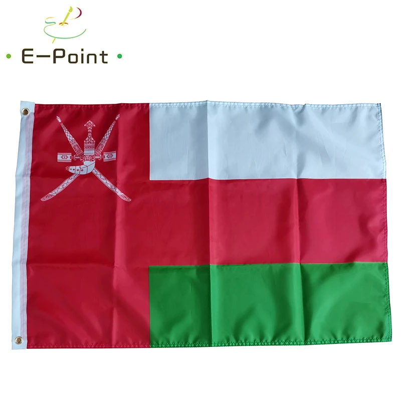 Оман флаг Национальный Султанат 2 фута * 3 (60*90 см) 5 футов (90*150 размер