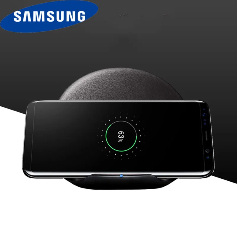 Оригинальное Беспроводное зарядное устройство Samsung Qi и адаптер быстрой зарядки