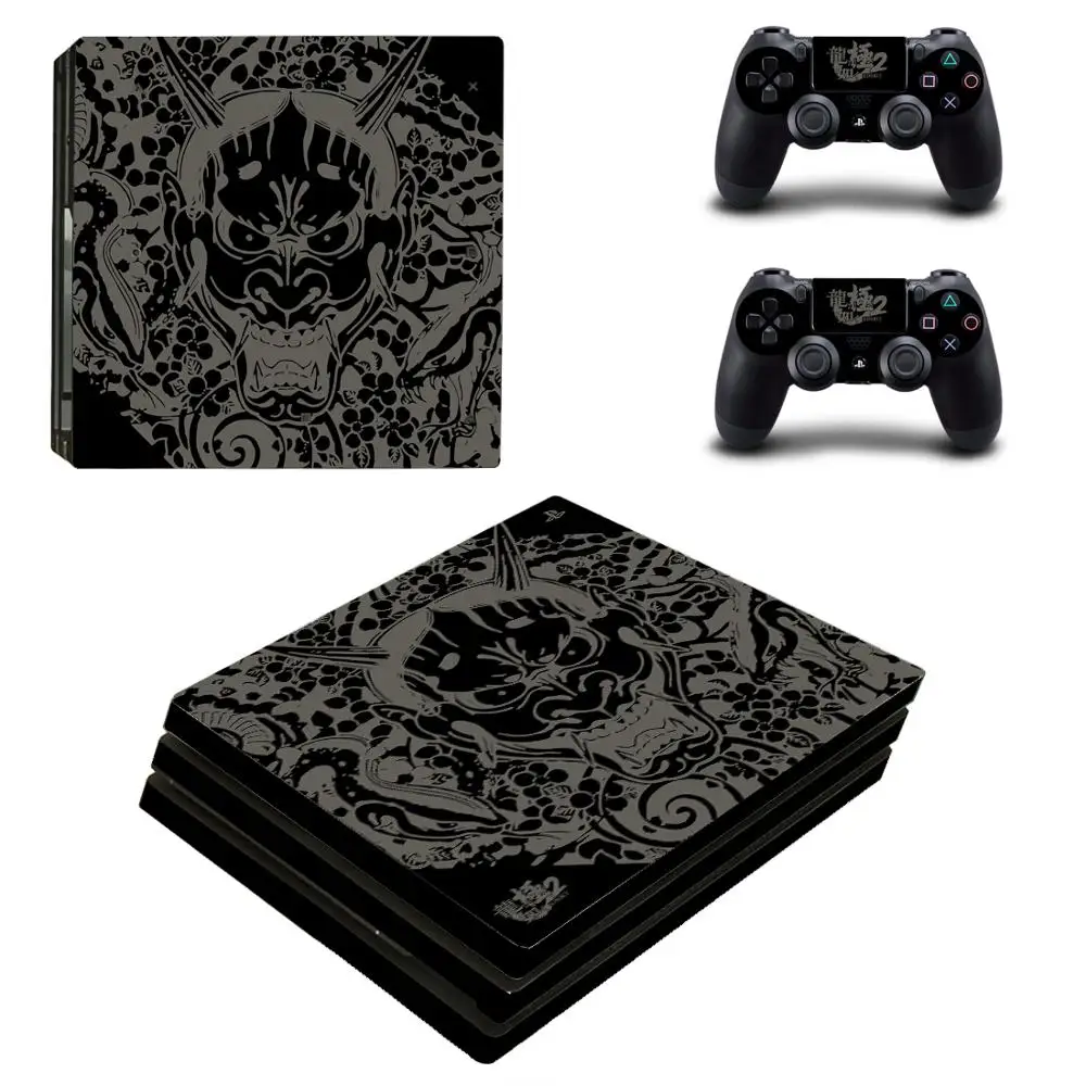6 Игра Yakuza Kiwami PS4 Pro стикер кожи для sony playstation 4 консоли и 2 контроллеров PS4 Pro Skins наклейка s Наклейка виниловая - Цвет: 6