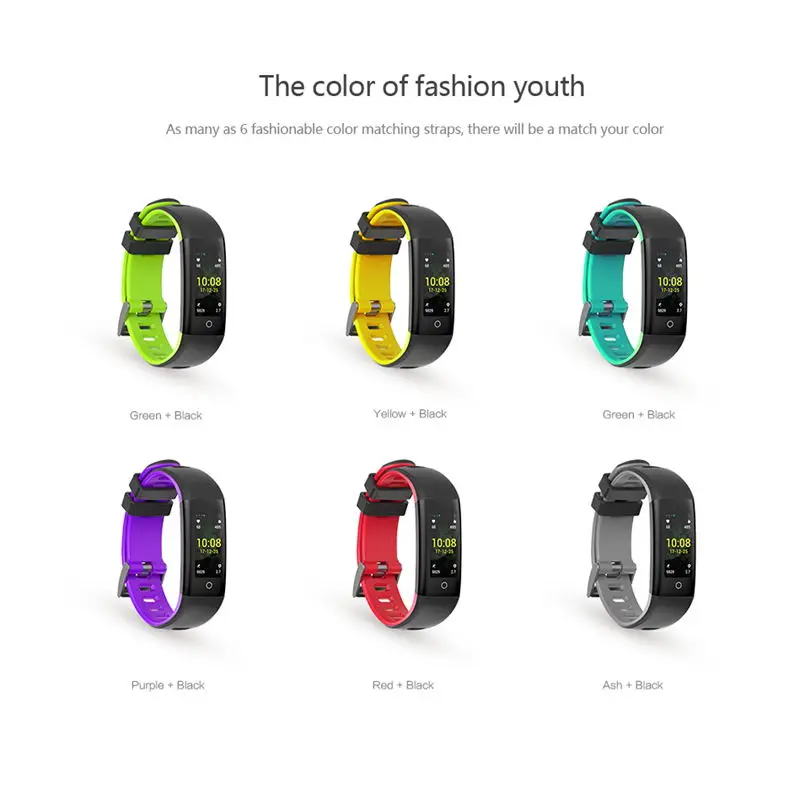 MOCRUX 2018 Smart Bracelet Wristband       - Smartband Sport Watch ios android IOS (8)