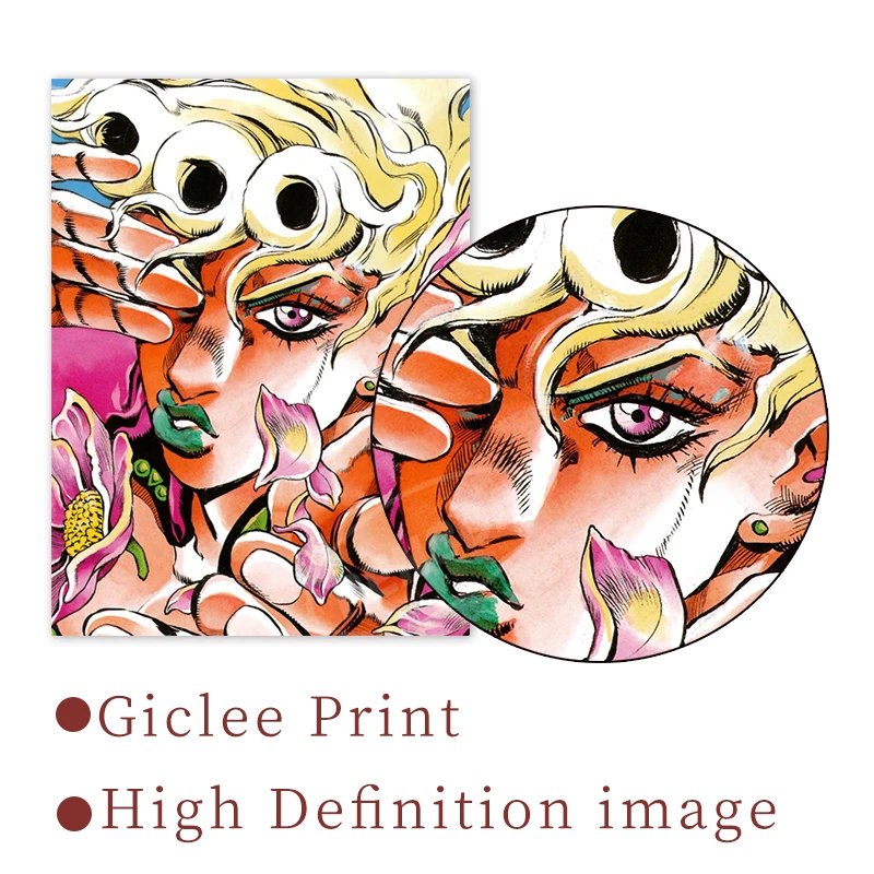 JOJO WORLD Giorno Giovanna Big Acrylic Stand Official NEW JAPAN