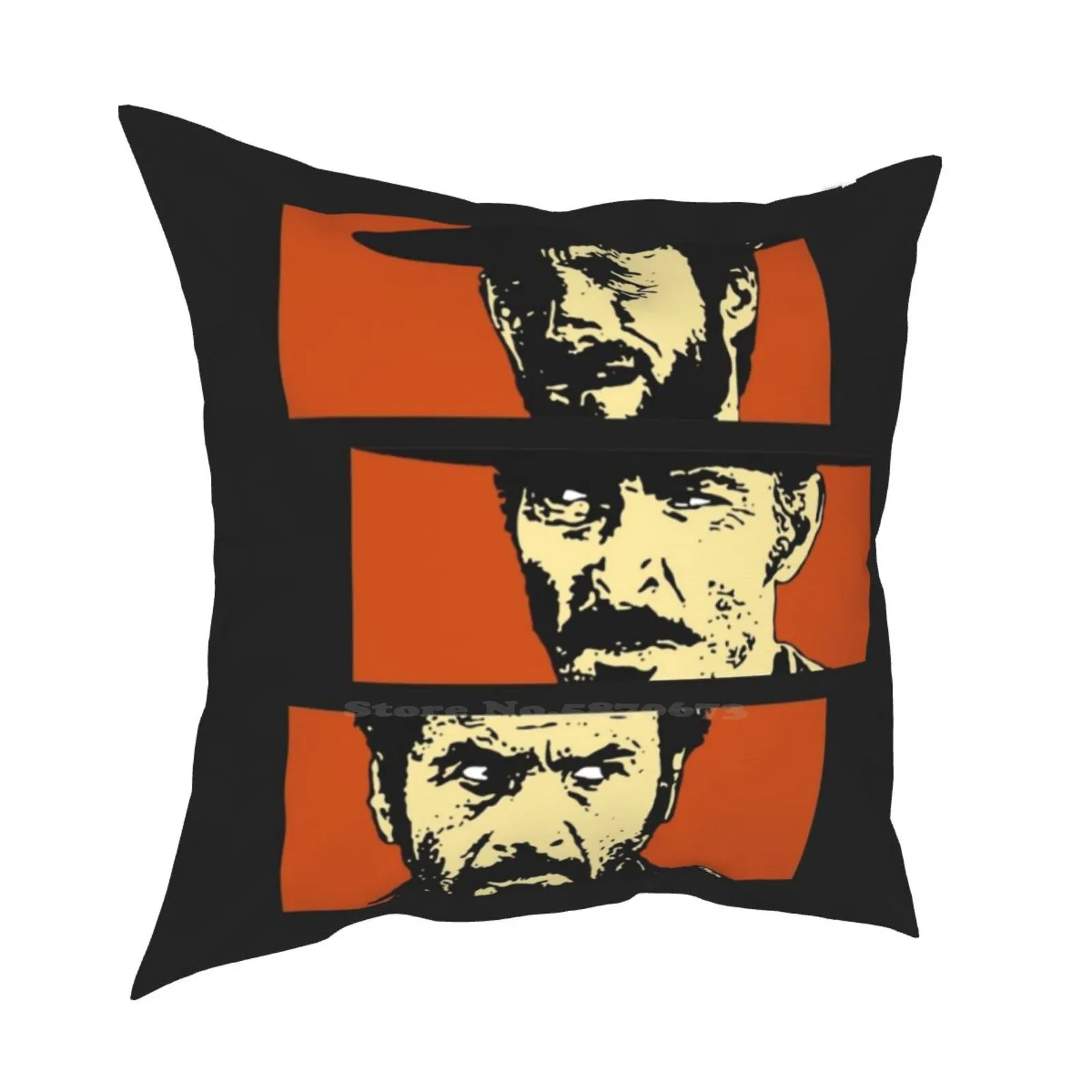 Il Cattivo Il Buono Il Brutto Cuscino Copricuscino Il Buono Il Cattivo Il Brutto Cowboy Blondie Movie Lee Van Cleef Pochi Dollari