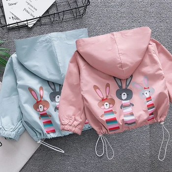 

EACHIN Baby Grils Jacket Spring Autumn Newborn Baby Clothes Child Coat Grils Hooded Coat Outerwear Infant Toddler Kids Clothing