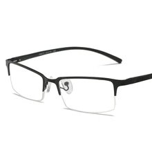Новые легкие очки для чтения унисекс для пожилых людей ретро простые полурамки классические очки для чтения повседневные солнечные очки