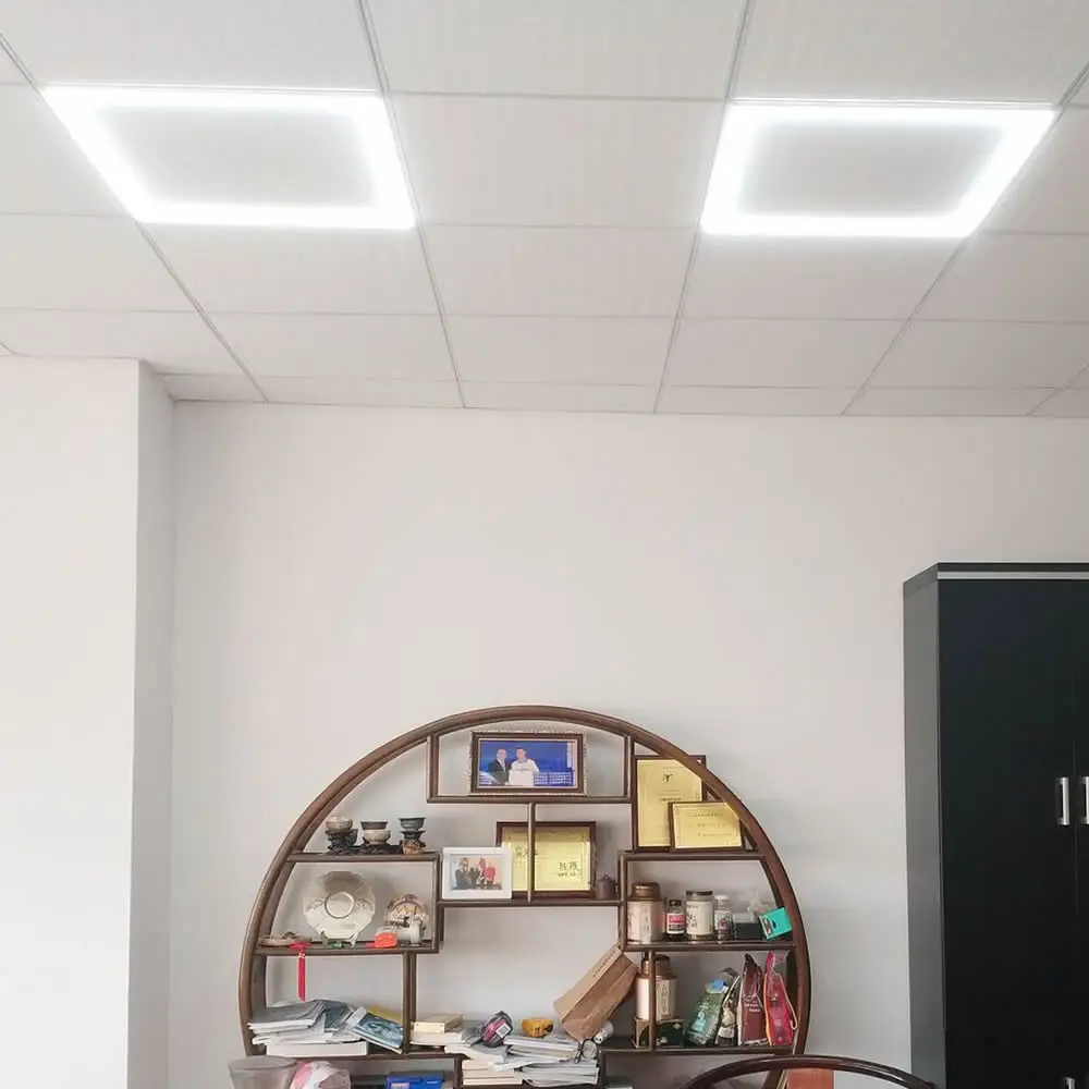 Apextech светодиодный потолочный светильник 60x60 30x120 60x120 подвесной светильник коммерческое офисное освещение дистанционный Регулируемый потолочный светильник