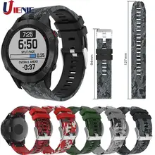 Силиконовый ремешок для Garmin Fenix 6/6Pro/5 5 Plus/Forerunner 935/Approach S60 умный Браслет ремешок для часов спортивный браслет Correa