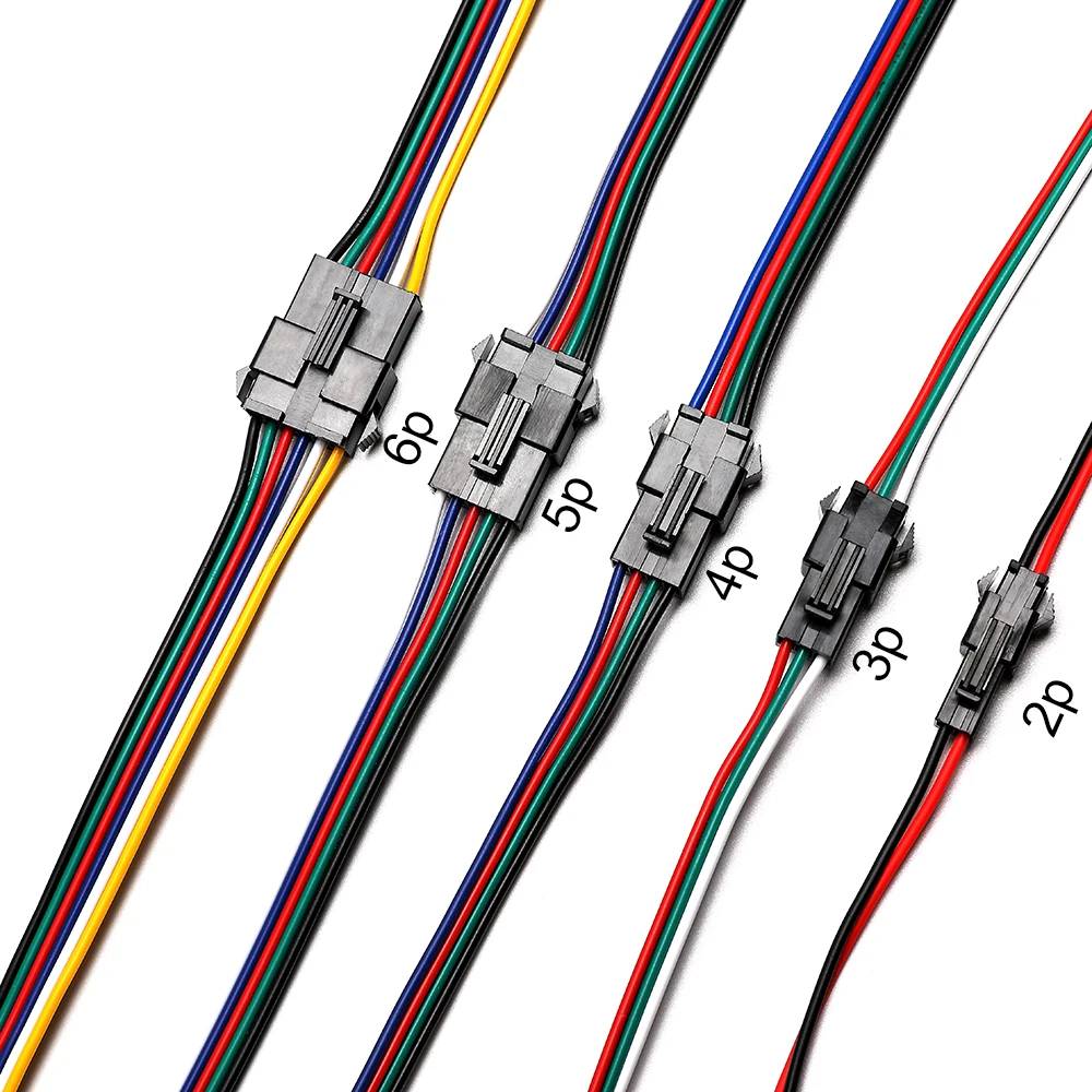 5/50/100 to 2-pin JST plug cable male/female connector for RC BEC battery helicopter DIY FPV UAV Quadcopter