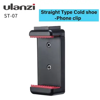 

1pcs Phone Mount Clip Adapter Accessories Mount Bracket Holder Clip With Cold Shoe Compatible With Tripod For Photography