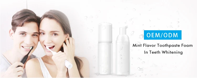 IVISMILE Bleaching Free Private Label Advanced Teeth Whitening Foam