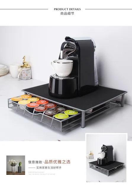 Porta Capsule EXZACT Per Dolce Gusto - Girevole, 32 Posti, Cromato - Foto 2