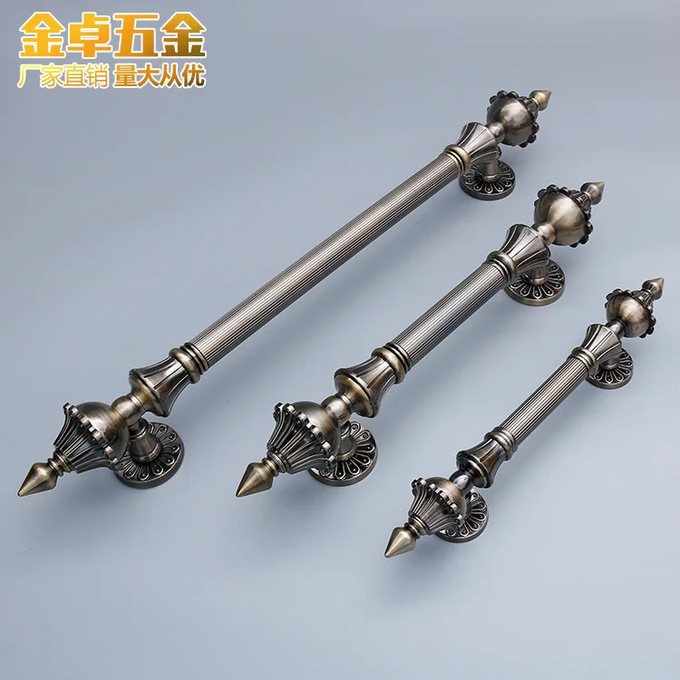 Puxar Porta De Bronze Portão Entrada Do