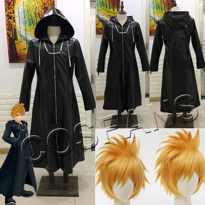 Organizzazione Xv Cosplay Mantello Kingdom Hearts Cos Costumi Orologio Giappone Anime Costume Imposta Diversi 11 Parrucca Cosplay Di Halloween
