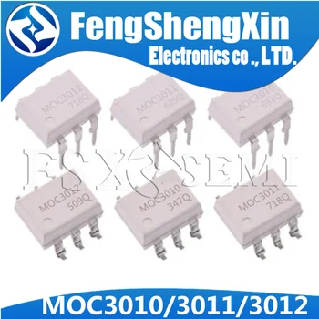

10pcs MOC3010 MOC3011 MOC3012 DIP6 DIP MOC3010M MOC3011M MOC3012M SOP6 SOP optocoupler