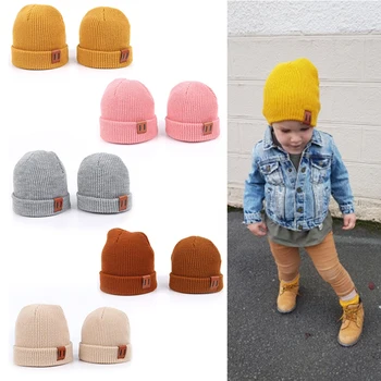 Warm Winter Hat for Kids Beanie Knit Children Cap