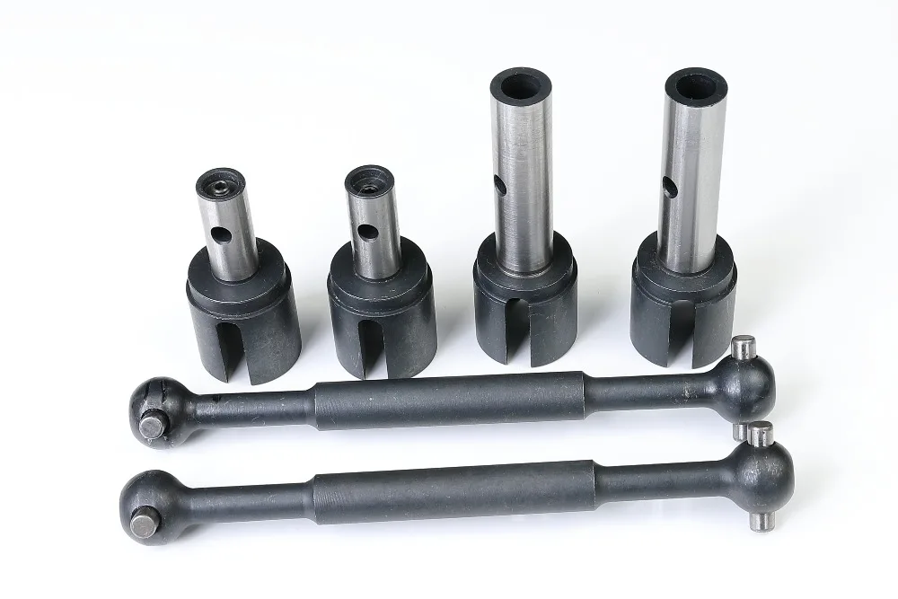 GTBracing CNC Steel Drive Shaft Set Strengthen Dogbone for RC Car 1/5 HPI Baja 5B (Pin :5mm)