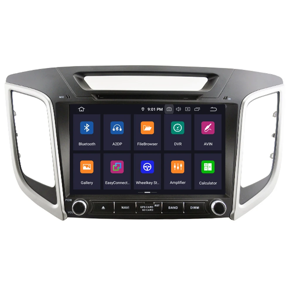 Best RoverOne Car Radio Stereo For Hyundai IX25 Creta 2014 2015 2016 Android 9.0 Octa Core Autoradio GPS Navigation Multimedia Player 2