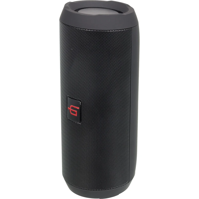 Колонка порт. Ginzzu GM-877B черный 10W 2.0 BT/3.5Jack/USB 10м 1200mAh