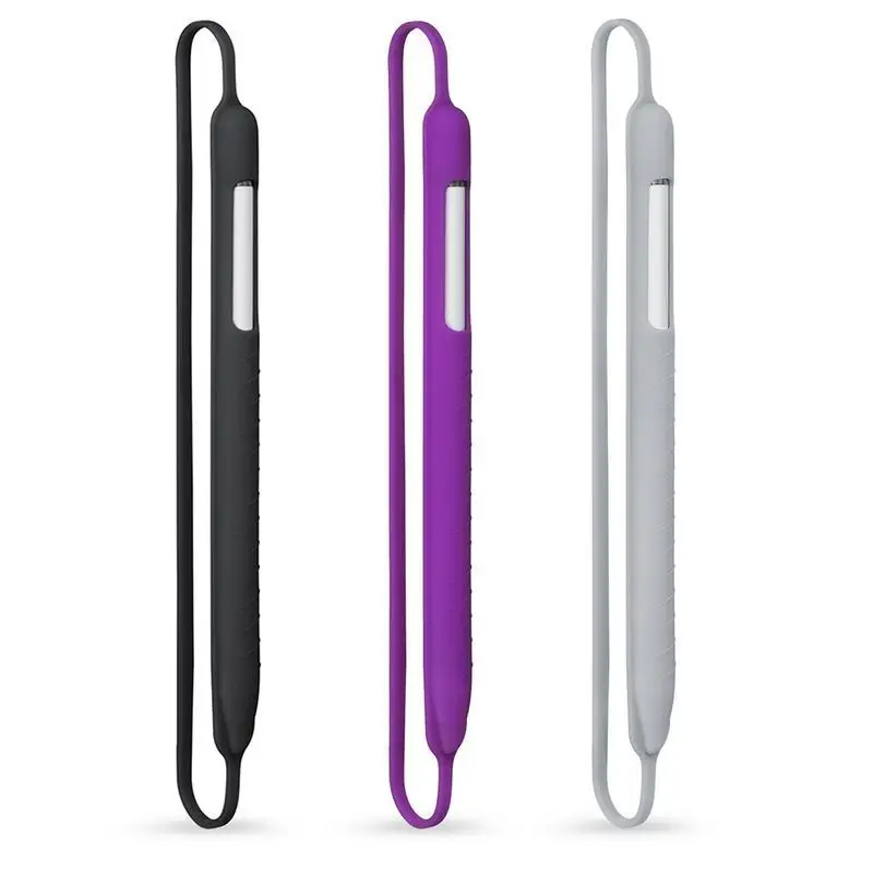 Мягкий силиконовый пенал рукав для Apple Pencil Generation 1 Generation 2 чехол 360 полная защита