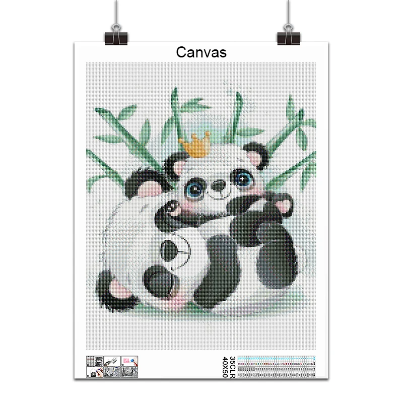 5D DIY Diamond Painting flowers animals Cat panda unicorn dinosaur Full Square&Round mosaic embroidery Cross stitch home decor