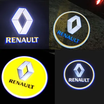 

For Renault Laguna Espace 4 5 Vel Satis Latitude Talisman Megane Auto LED Door Welcome Lamp Laser Projector Logo Light Car Tools