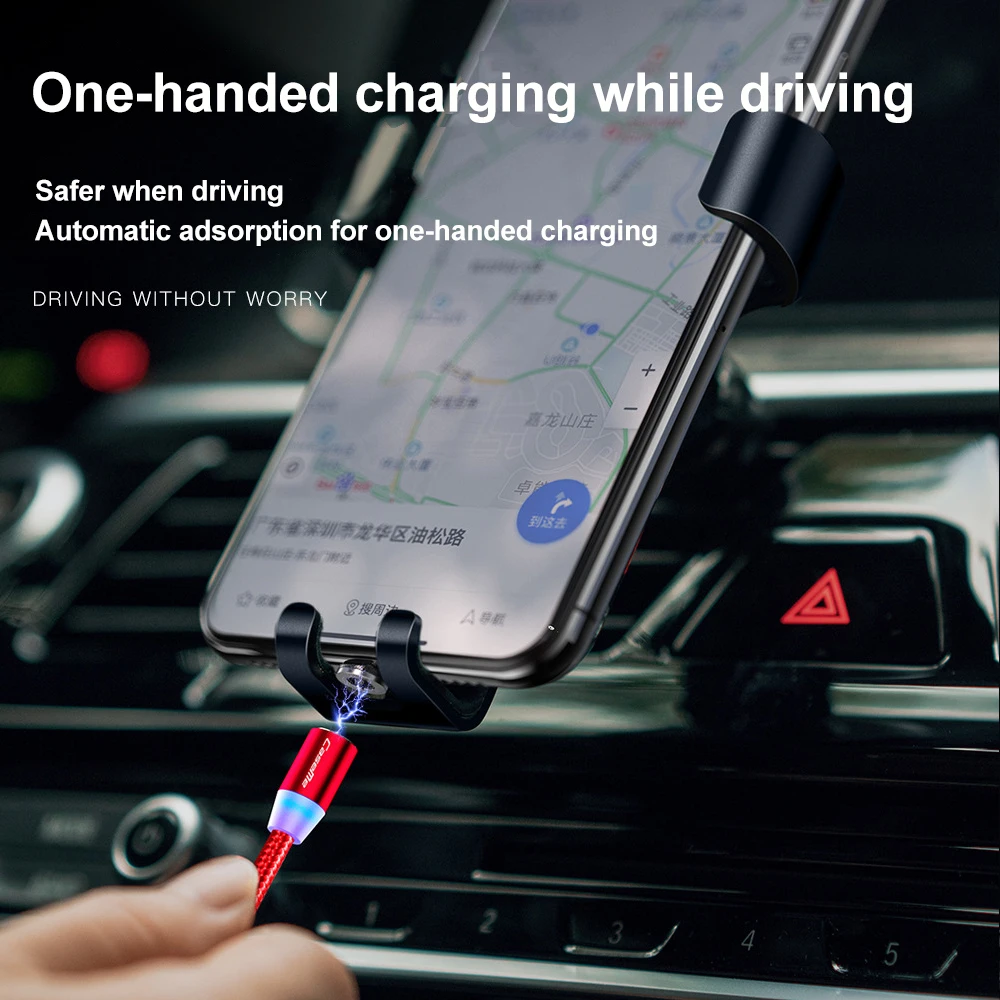 Магнитный кабель Micro USB 1 м для iPhone Samsung Android быстрая зарядка магнитное зарядное