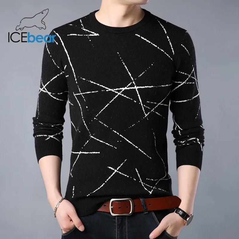 

ICEbear 2019 New Men's Sweater High Quality Male Apparel Autumn Men's Brand Clothing 1821