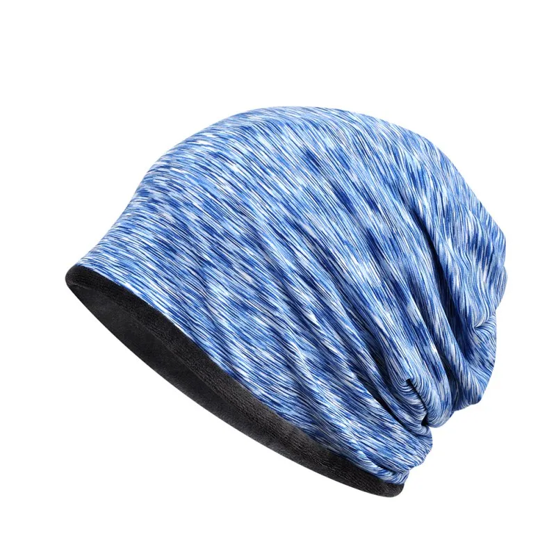 

Fashion Men Women Cap Scarf Breathable Sunshade Thermal Stretch Cotton Hat Neck Warmer Ear Protector Autumn Winter Hat