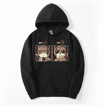 

Funny Desgin Print Men Hoodies 2020 Spring Autumn Sweatshirts Hoodie Male Tops AM PM Fashion Streetwear Casual Fleece Pullover