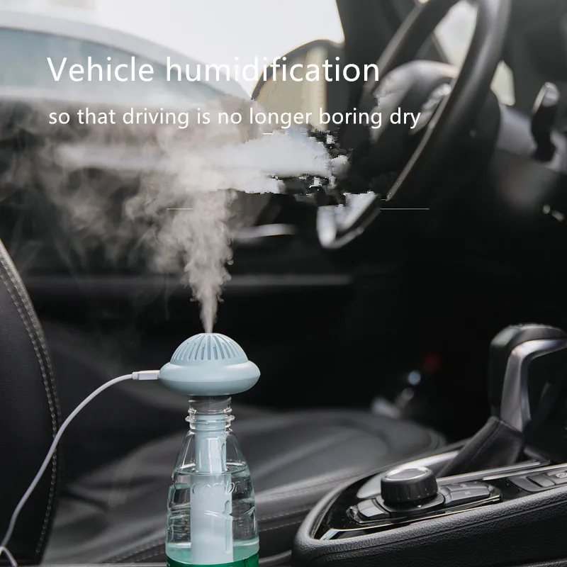 Pаспродажа Разборный увлажнитель воздуха для дома и офиса, портативный USB Ароматический диффузор, автомобильный распылитель, ультразвуковой увлажнит...
