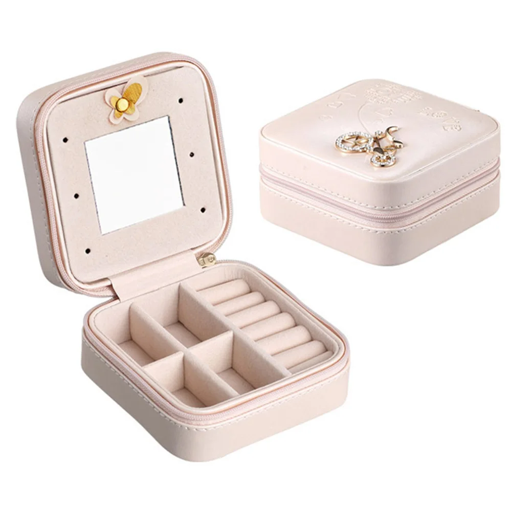

Multi-function Jewelry Storage Box Travel Jewelry Holder Jewelry Display Storage Case Box Organizer for Rings Earrings Necklace