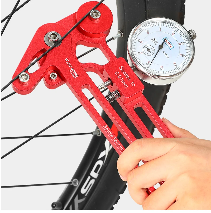 WEST BIKING Bicycle Spoke Tension Meter Tester Velozzo