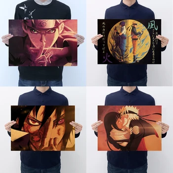

Classic anime manga naruto character naruto naruto hero kraft retro poster home bar cafe nostalgic decorative painting