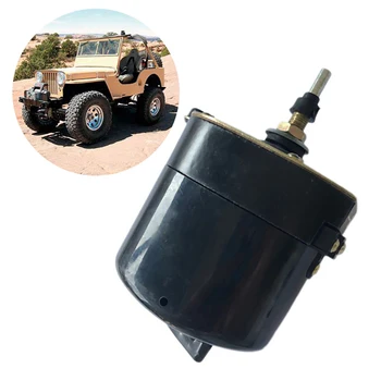

AOZBZ 12V Universal Windscreen Wiper Motor For Car Jeep Tractor Wiper Engine 110 Degree Fast Sweeping Windshield Wash Water Pump