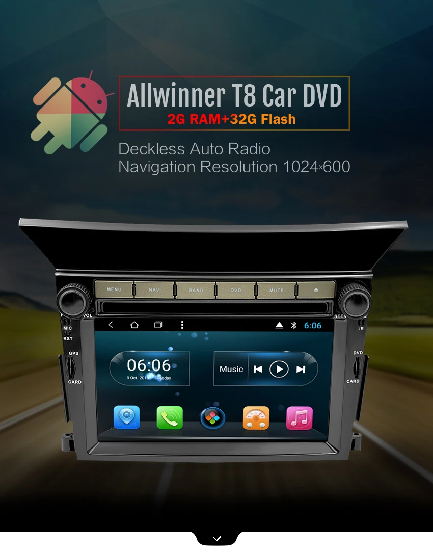 Android 9,0 ram Автомобильный DVD стерео плеер gps ГЛОНАСС навигация для Honda Pilot 2009 2010 2011 2012 Авто Радио RDS Аудио Видео