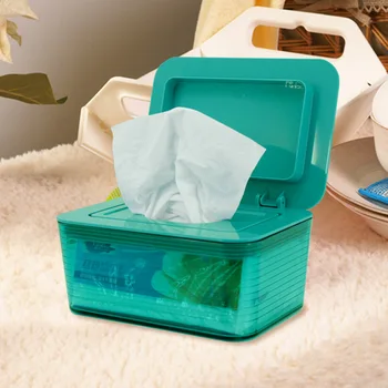 

Wet tissue box plastic cover portable multifunctional TV table top toilet toilet car pump box