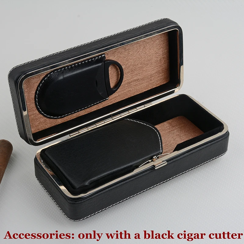 Cedar Wood Case LUBINSKI New Brown Cowhide Genuine Leather 3 Tubes Travel  Cedar Cigar Case Humidor CE-009 - AliExpress