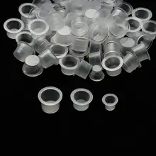 Large Medium Small Container Holder Stand Makeup Disposable Pigment Cup Plastic Cups Tattoo Ink Caps