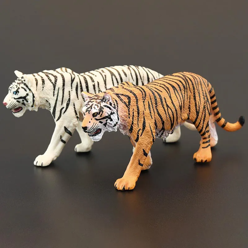 

Имитация животного Тигр Сибирский тигр мини горячие DIY сцена дисплей детские игрушки Статические украшения дикие животные игрушка 12 см
