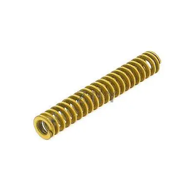 

6mm x 3mm x 35mm Chromium Alloy Steel Compression Die Spring Yellow