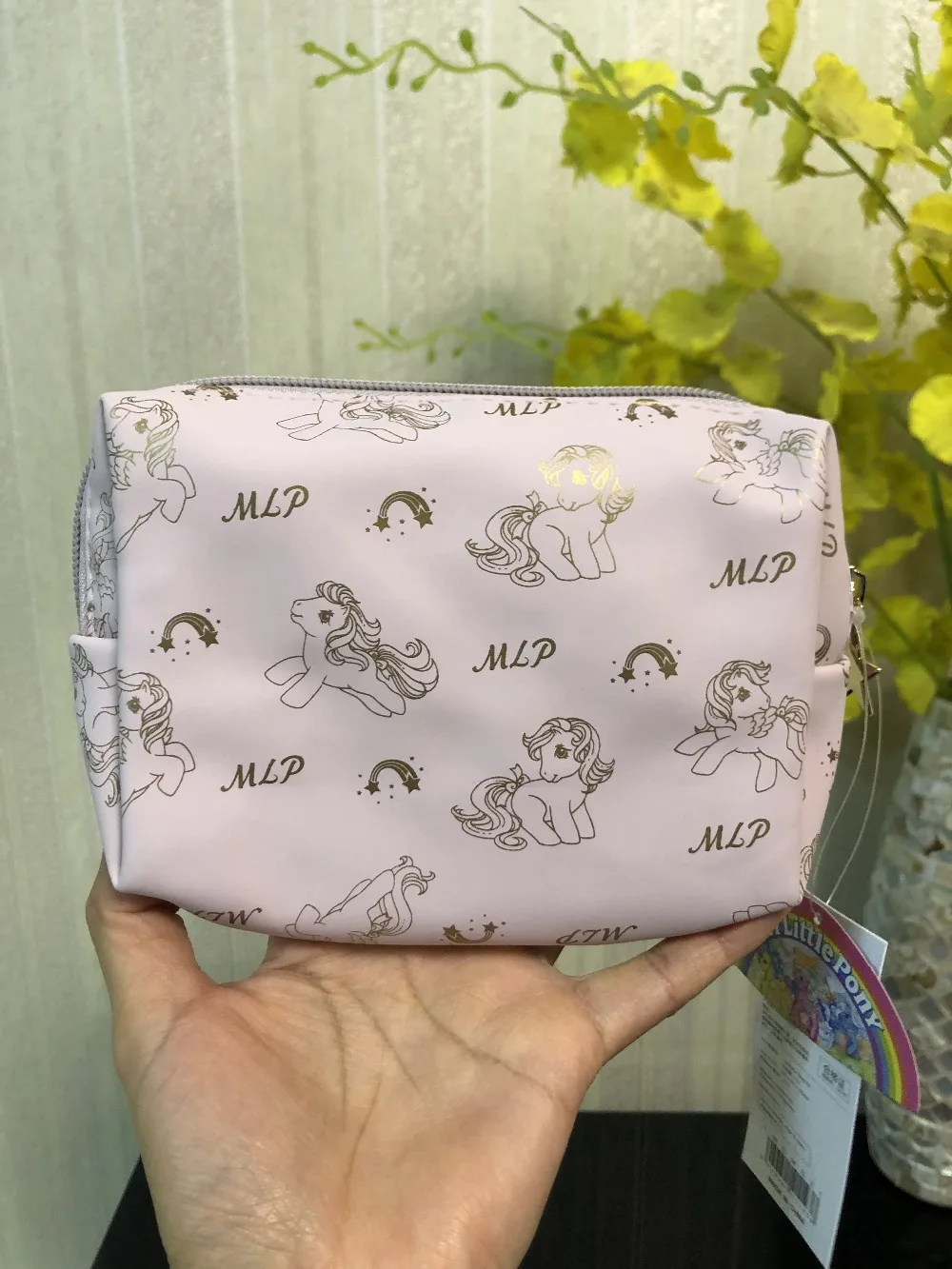 Новая Оригинальная розовая кукольная сумка My Little Pony для девочек, многофункциональная сумка для Мамии, косметичка для мытья, кошелек для девочек, детская игрушка в подарок, горячая распродажа