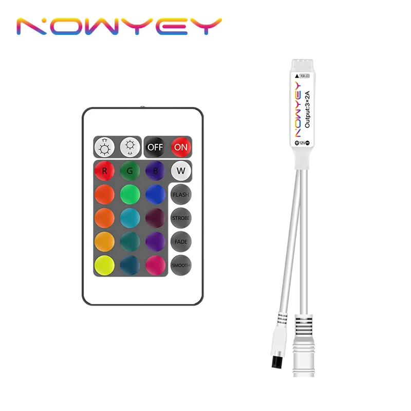 Контроллер RGB Светодиодная лента контроллер освесветильник переключатель IR