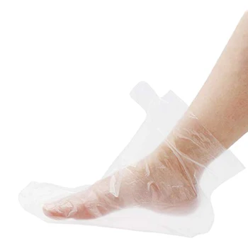 

200Pcs Paraffin Wax Liners for Feet,Larger Thicker Thermal Therapy Plastic Socks Liners,Paraffin Spa Therabath Foot Protectors F